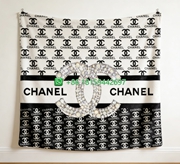 Chanel Throw Blankets